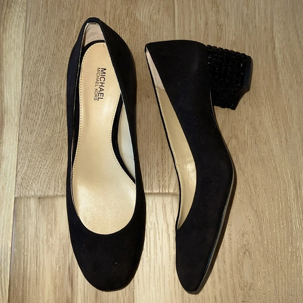AUTH Never worn MICHAEL MICHAEL KORS ARABELLA BLACK US 7.5